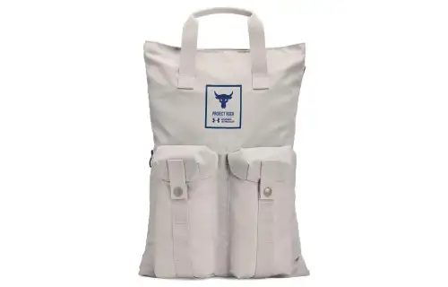 Under Armour Polyester Backpack Regular Unisex Gray White