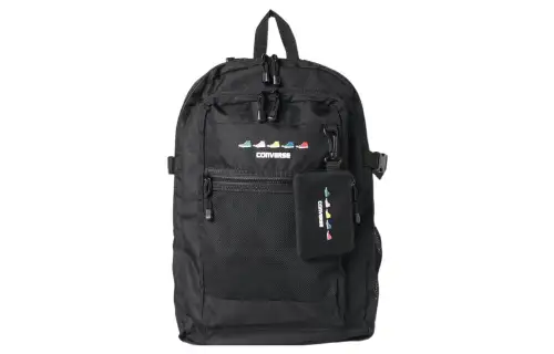 Converse Sports black backpack for men and women, polyester, for beloved