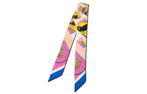 HERMES Scarves Women's Pink