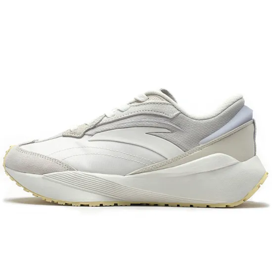 Anta Rock Candy Anti-Slip Wear-Resistant Low-Top Sports Casual Shoes Women's White Gray