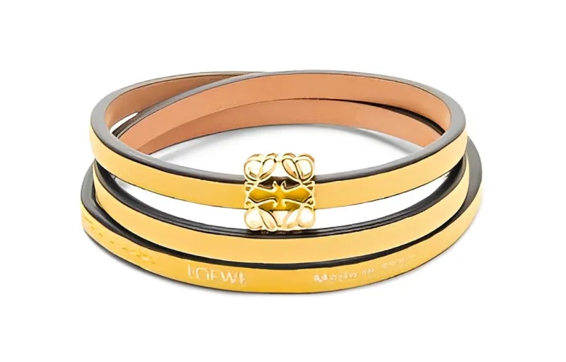 LOEWE Wristbands Women's Yellow