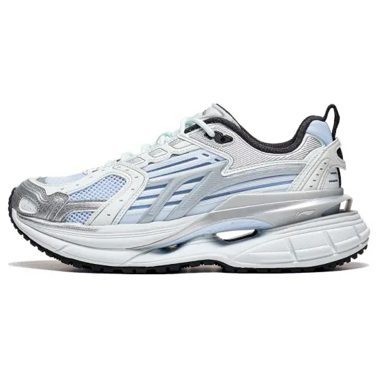LINING Comet 5 Casual Shoes Women's Low-Top White Gray/Blue