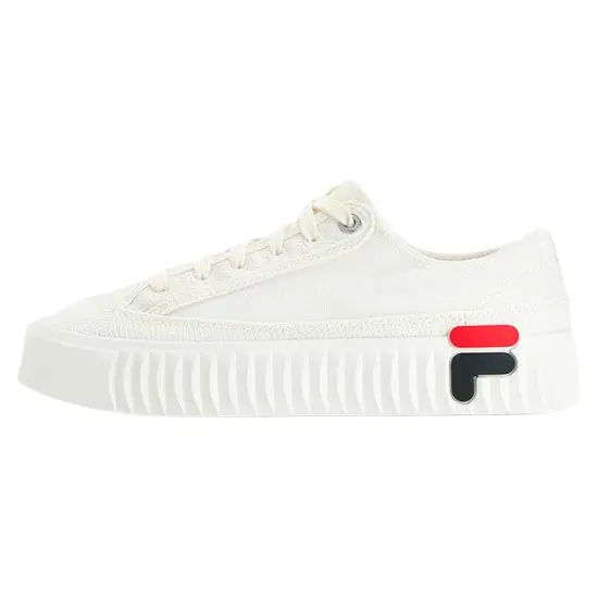 FILA Gear Anti-Slip Wear-Resistant Low-Top Skateboard Shoes Women's White