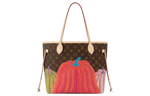LOUIS VUITTON LV X YK Neverfull MM Pumpkin Print