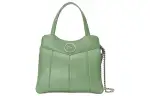 GUCCI Leather Tote Bag, Shopping Bag, Shoulder Bag, Crossbody Bag, Handbag Mini Women's Green
