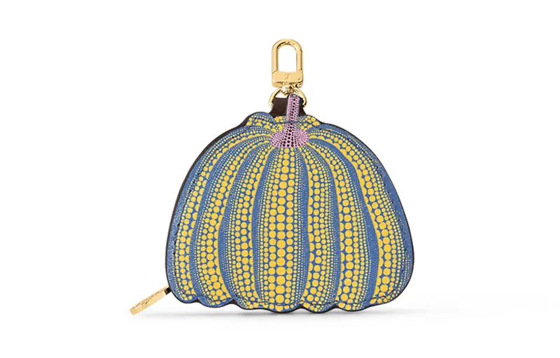LOUIS VUITTON Lv X Yk Pumpkin Coin Purse Pumpkin Print
