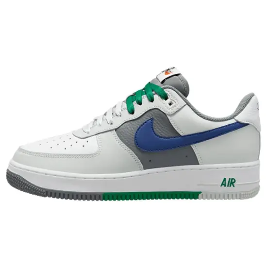 Nike Air Force 1 Low '07 LV8 Split Light Silver Deep Royal Blue