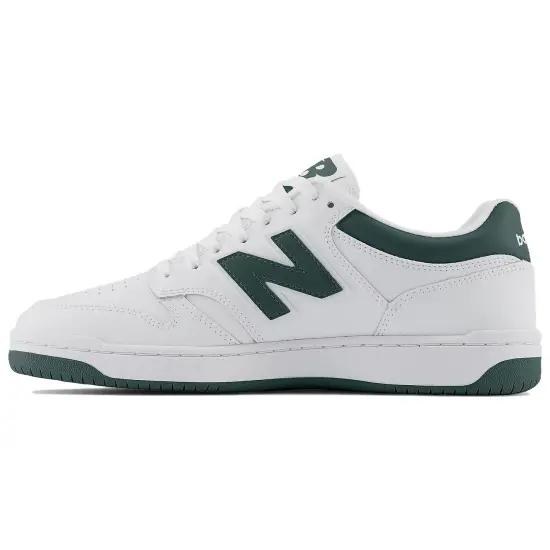New Balance 480 White Nightwatch Green