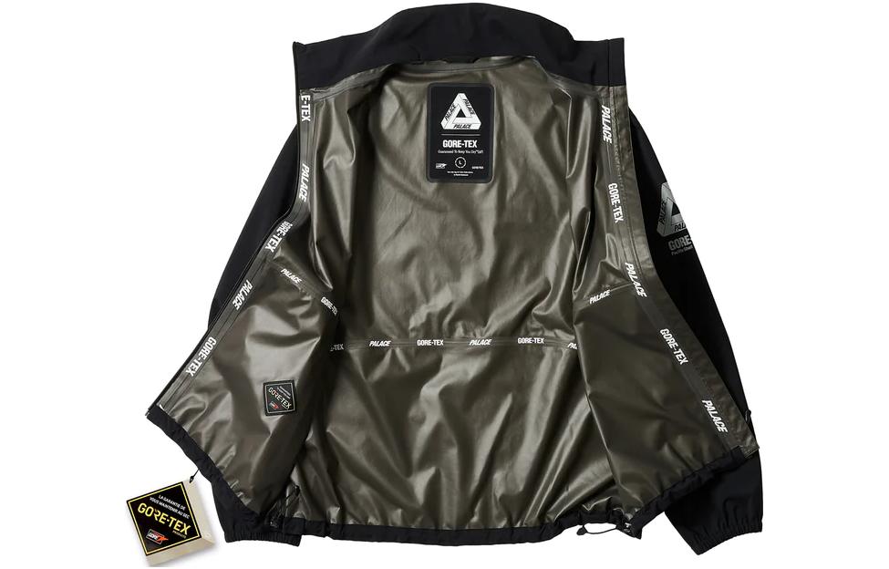 Куртка Palace Gore-Tex S-Lite Jacket Black (черная) — фото 3