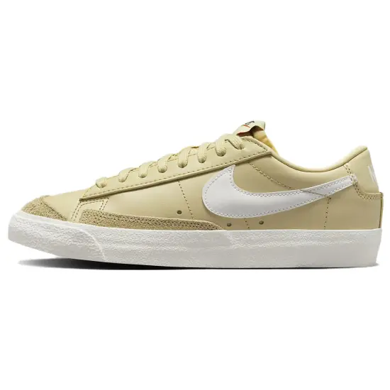 Nike Blazer Skateboarding Shoes Women's Low-top Yellow