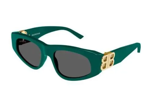 logo-plaque cat-eye sunglasses