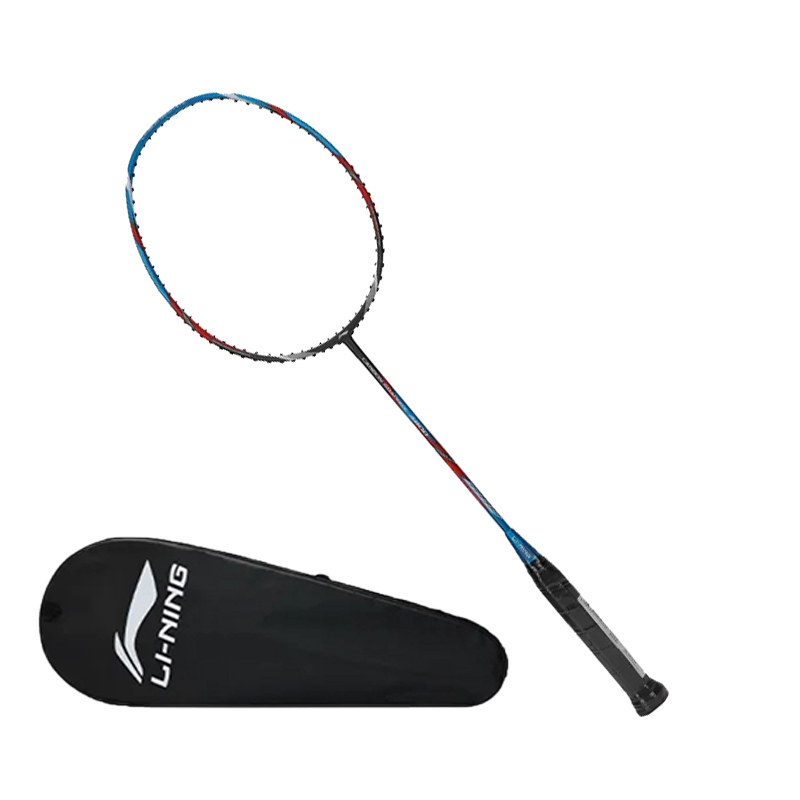 Li Ning A8000 Full Carbon Badminton Rackets Control Type All around Defense Upper Class 675mm Unisex Single Racket