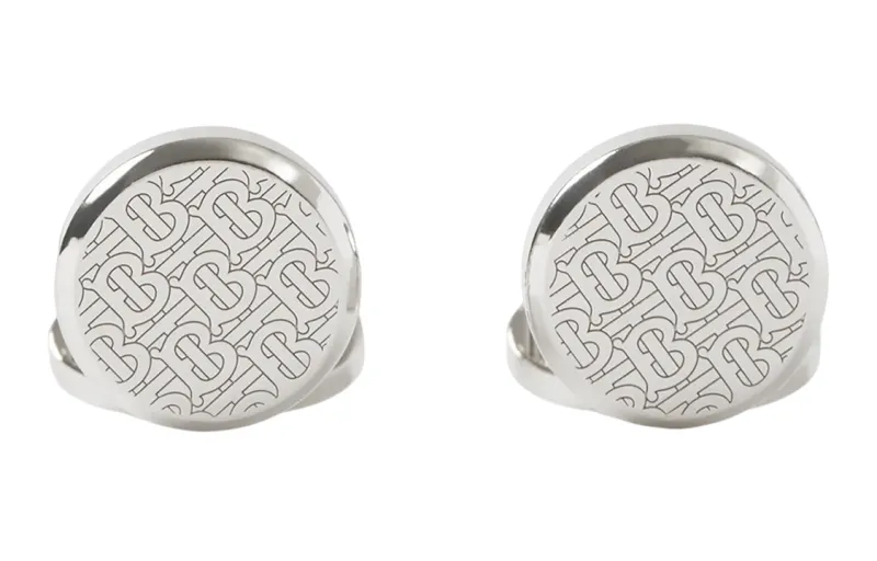 Burberry Cufflinks Men's Silver