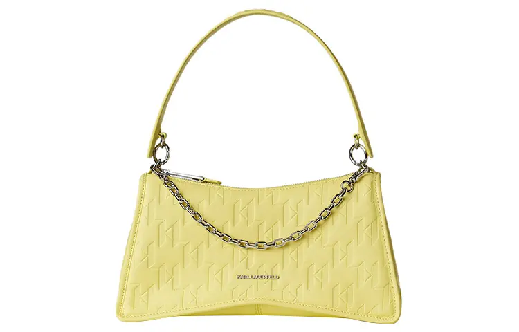 KARL LAGERFELD / Karl Lagerfeld Jeans Pu Crossbody Bag, Shoulder Bag Regular Women's Yellow