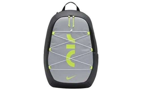 Nike Fabric Backpack Regular Unisex Black Gray Green