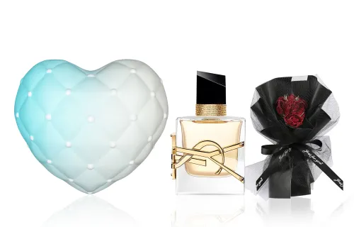YSL, classic fresh perfume, white tea with a light fragrance, sea salt, gift box, new version, long lasting light fragrance