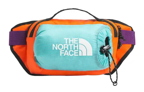 THE NORTH FACE 3L Crossbody Bag Fanny Pack Outdoor Bag Polyester Orange & Blue Unisex