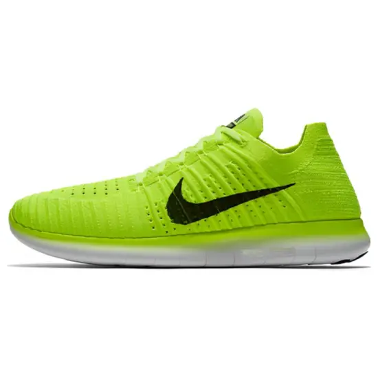 Nike Free RN Running Shoes Men Mid-top Green/white