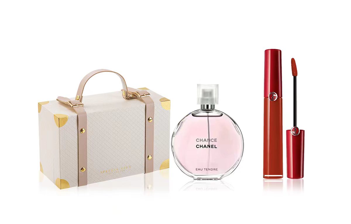 CHANEL Chanel, perfume, set, lipstick, 35 ml