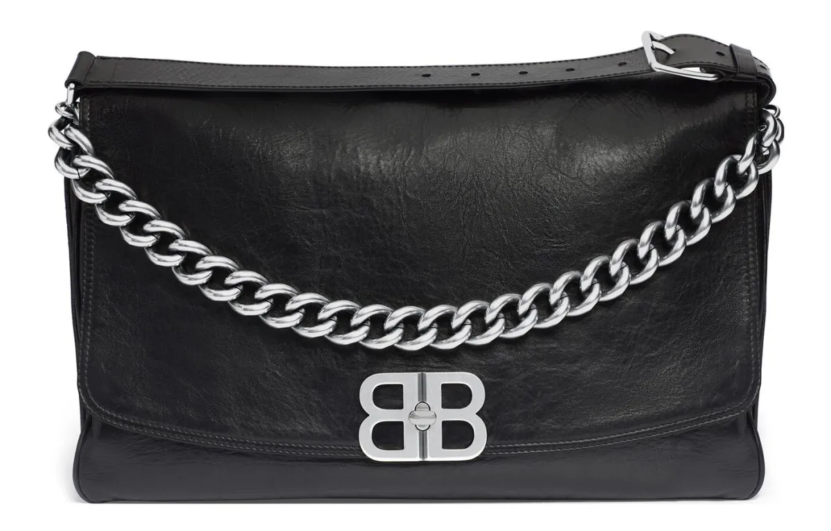 Balenciaga Bb Soft Large Shoulder Bag