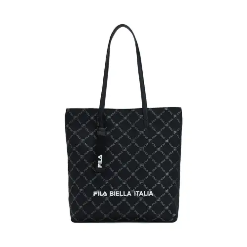 FILA Fabric, PU Shoulder Bag Extra Small Women's Black