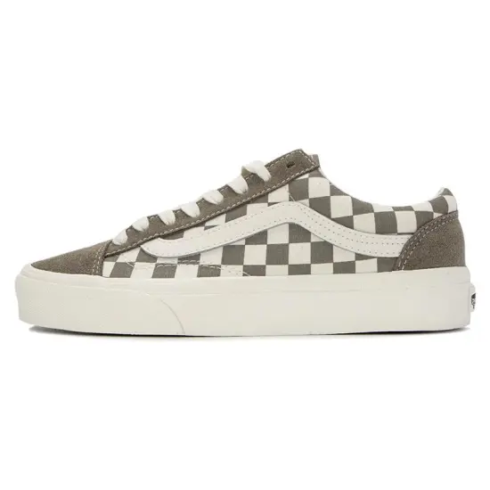 Vans Style 36 Skateboarding Shoes Unisex Low-top Grey/white