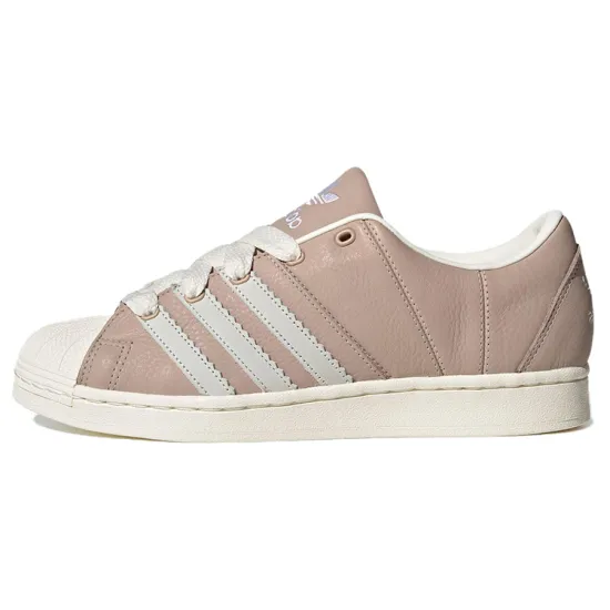 Adidas Originals Superstar Series Skateboard Shoes Unisex Low-top Brown/white