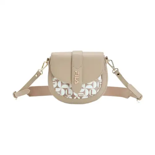 FILA Pu Handbag, Saddle Bag, Crossbody Bag Small Women's