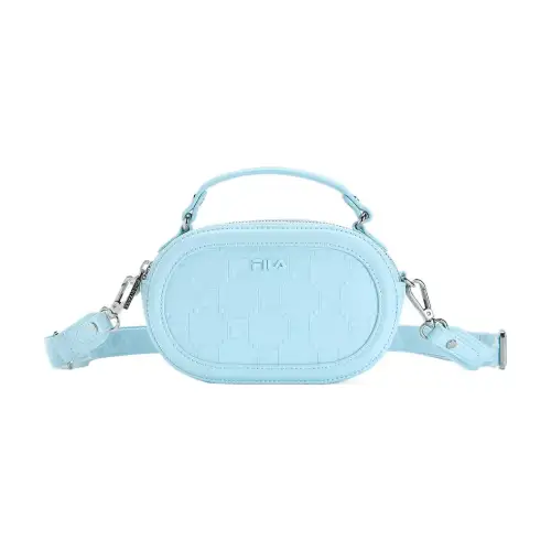 FILA Pu Shoulder Bag, Crossbody Bag, Handbag Small Women's Jade Sky Blue