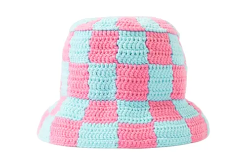 Burberry Bucket Hats Women's Blue/Pink