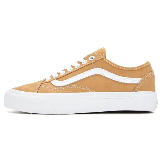 Vans Old Skool Skateboarding Shoes Unisex Low-top Orange/Yellow