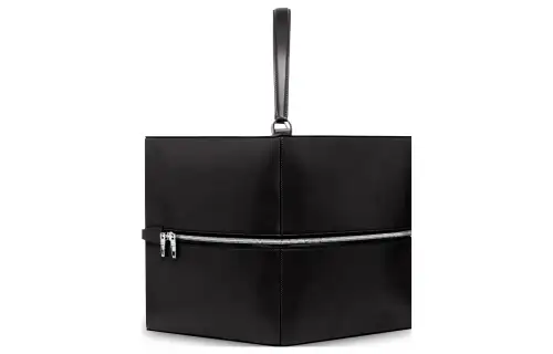Balenciaga Smooth Cow Leather Handbag Large Women's Black