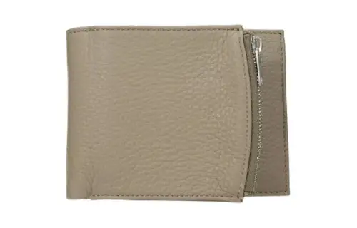 Maison Margiela Leather Wallet Men's Light Umber