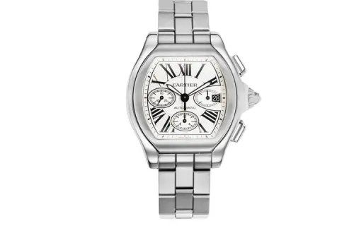 CARTIER Sports Car Collection Automatic Mechanical Movement 100m Waterproof Men's Watches Watch Silver Dial