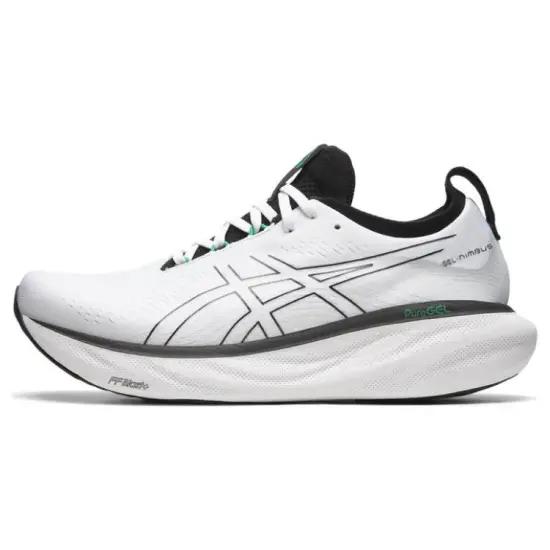 Asics Gel Nimbus 25 'White Black Green'