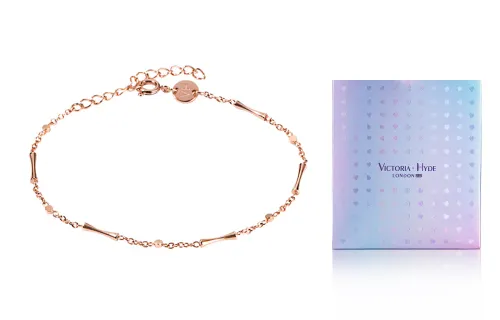 VICTORIA·HYDE Stainless Steel Bracelets Women's Rose Gold