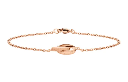 Daniel Wellington Alloy Bracelets Unisex Rose Gold
