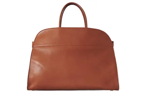 THE ROW Margau Leather Tote Bag, Shopping Bag, Handbag Women's Brown