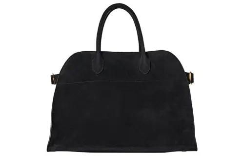 THE ROW Margau Soft Suede Tote Bag, Shopping Bag, Handbag Women's Black