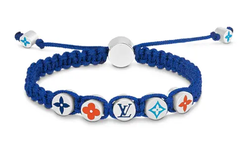 LOUIS VUITTON Bracelet Monogram Colours Braided