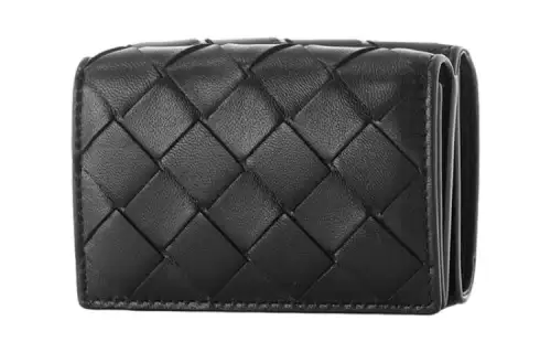 Bottega Veneta Lambskin Wallet Women's Black