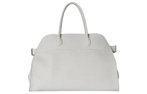 THE ROW Margau Leather Tote Bag, Shopping Bag, Handbag Regular Women's White