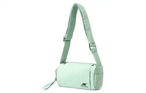 Skechers Fabric Toast Bag, Crossbody Bag, Shoulder Bag Mini Unisex Harbor Gray