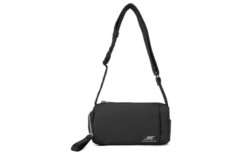 Skechers Fabric Toast Bag, Crossbody Bag, Shoulder Bag Mini Unisex Black