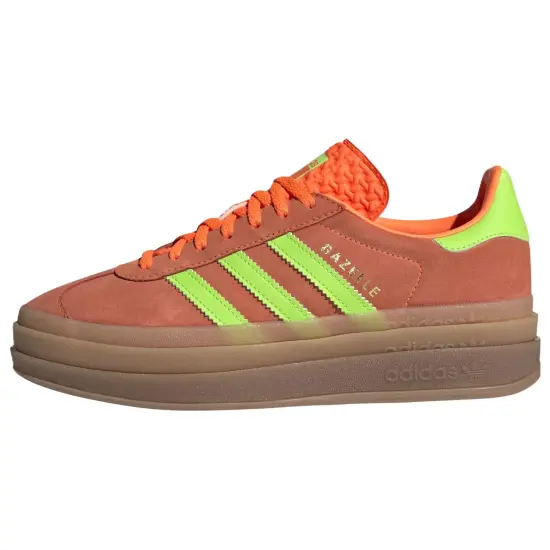 Adidas Originals Gazelle Bold Solar Orange Solar Green Women's