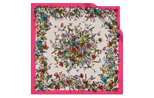 DIOR Miss Dior Millefiori Scarves Women's Multicolor