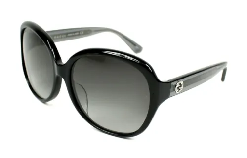 GUCCI Irregular Shape Sunglasses Women's