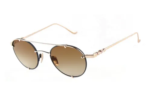 Chrome Hearts Sunglasses Unisex Gold