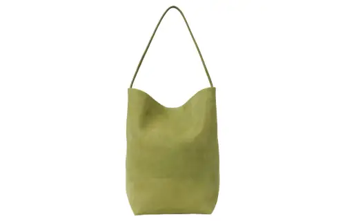 THE ROW N/S Park Suede Leather Bucket Bag, Tote Bag, Shopping Bag, Tote Bag, Shoulder Bag, Handbag Medium Women's