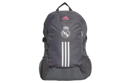 Adidas Polyester Backpack Regular Unisex Gray Five/White/Spring Pink